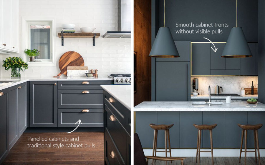 BLUE + GREY KITCHEN DESIGN IDEAS | The Home Studio | Interior Designers