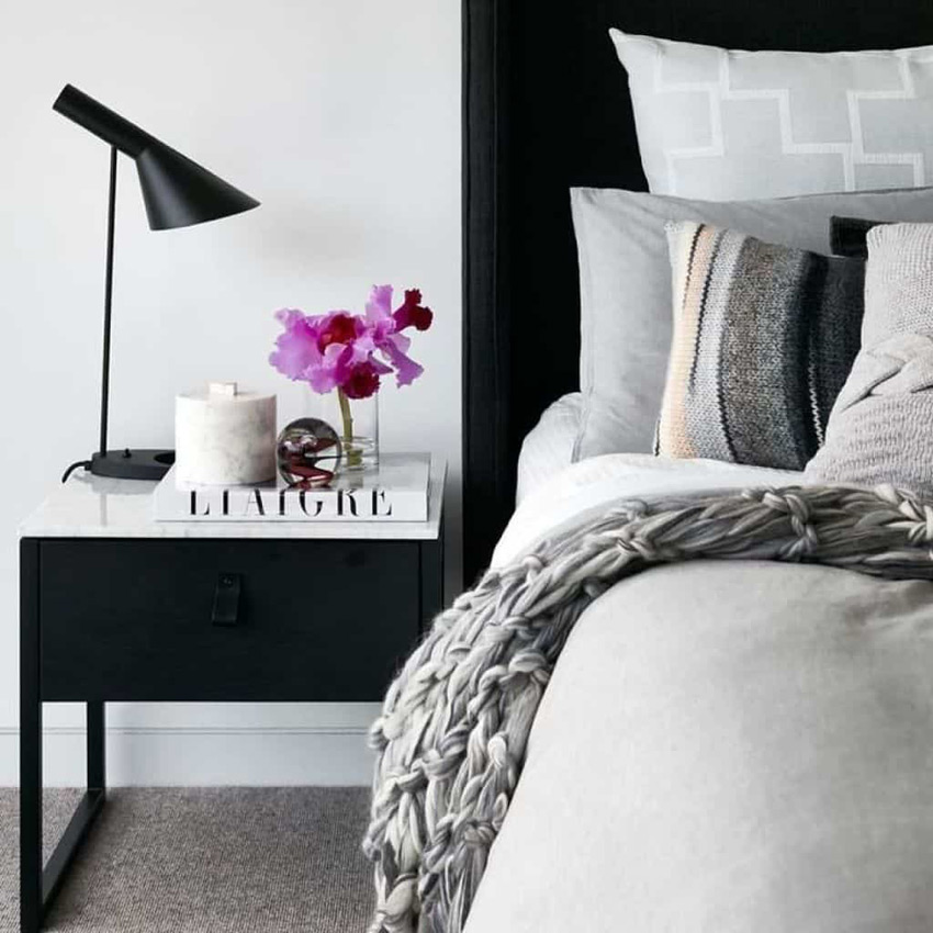 Perfect Pairs Bedside Pedestals and lamps