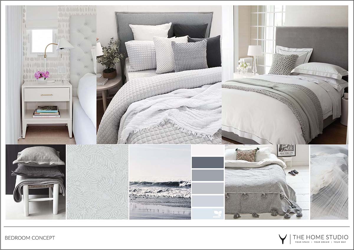 THS Projects Grey White Bedroom Reveal