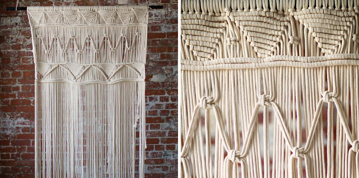 macrame wall hanging trend