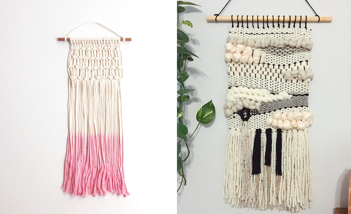 macrame wall hanging trend