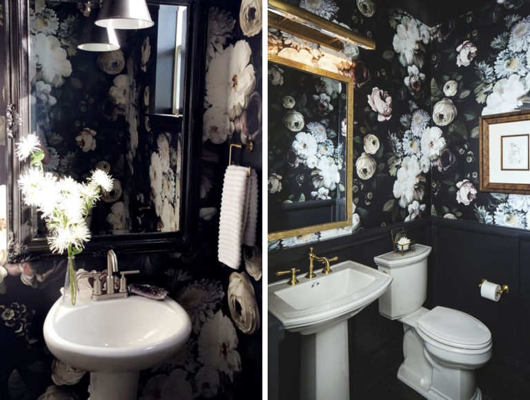 BATHROOM WALLPAPER INSPIRATION - The Home Studio | Interior Designers