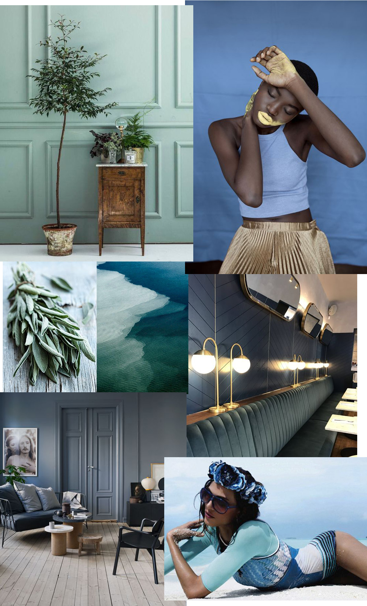 the home studio october moodboard