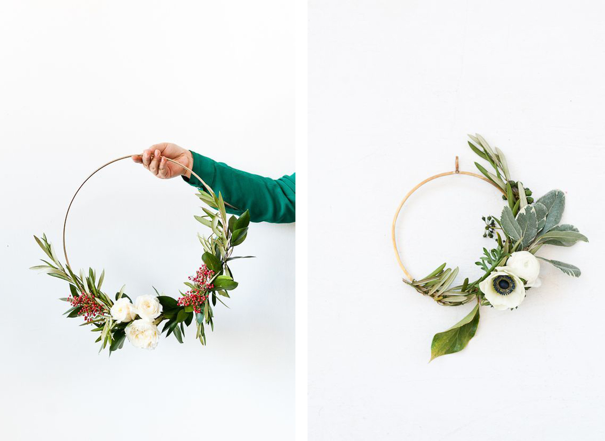 christmas decor half wreath