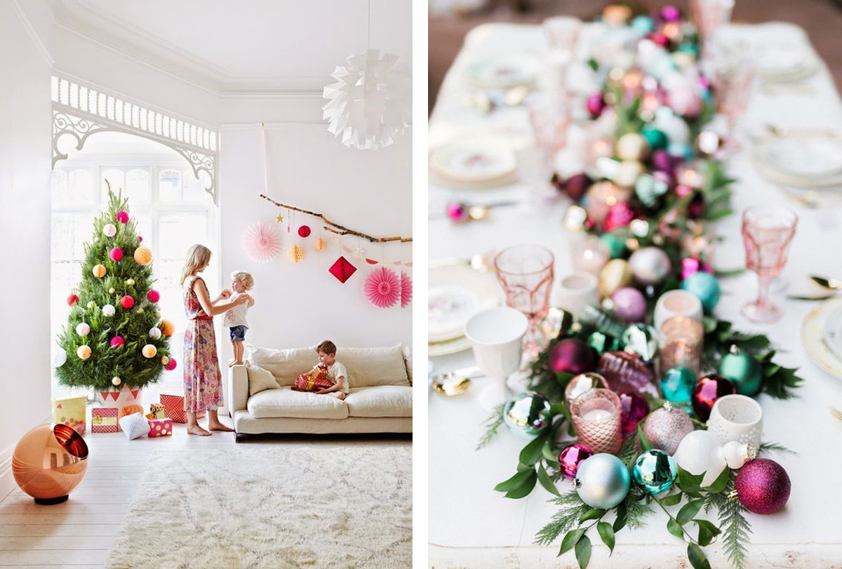 colourful christmas inspiration