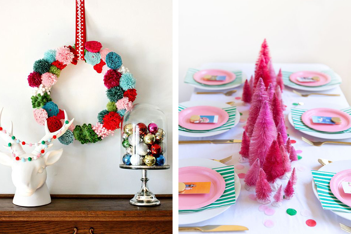 colourful christmas inspiration