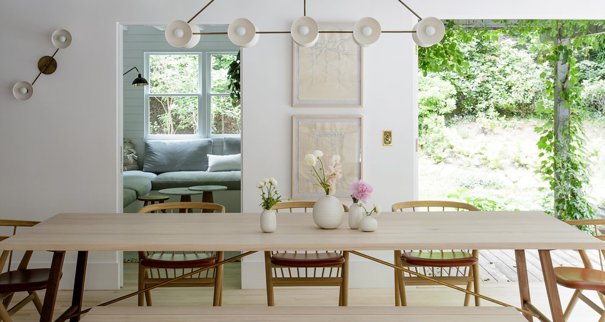 get the look beach house dining room