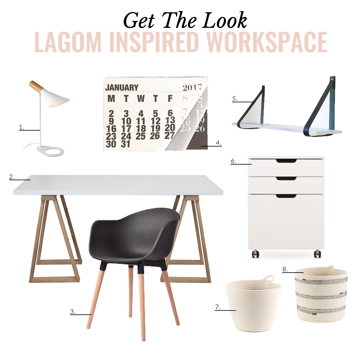 lagom work space inspiration