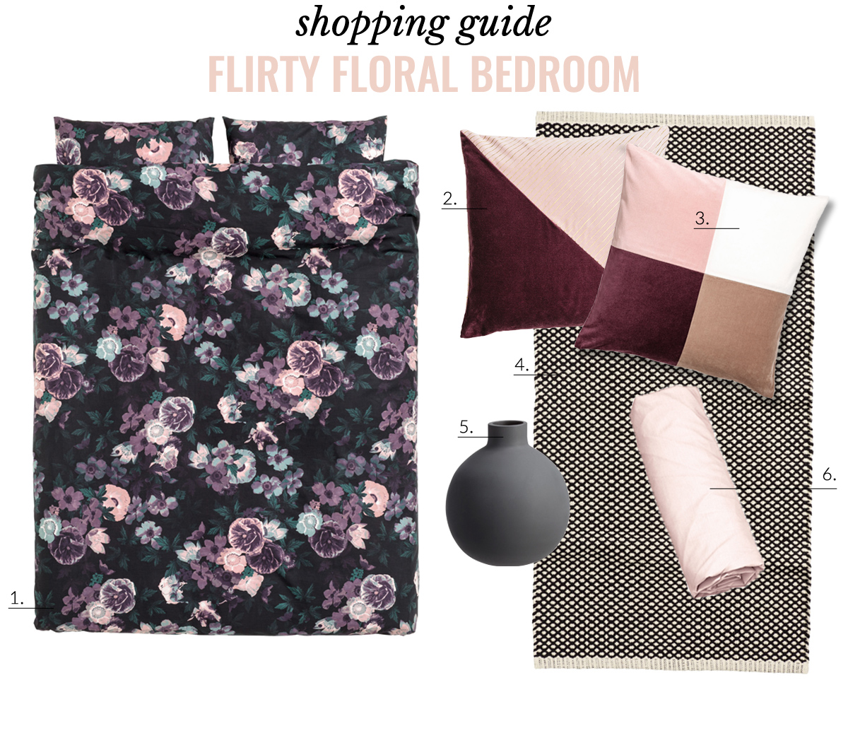 H&M botanical shopping guide