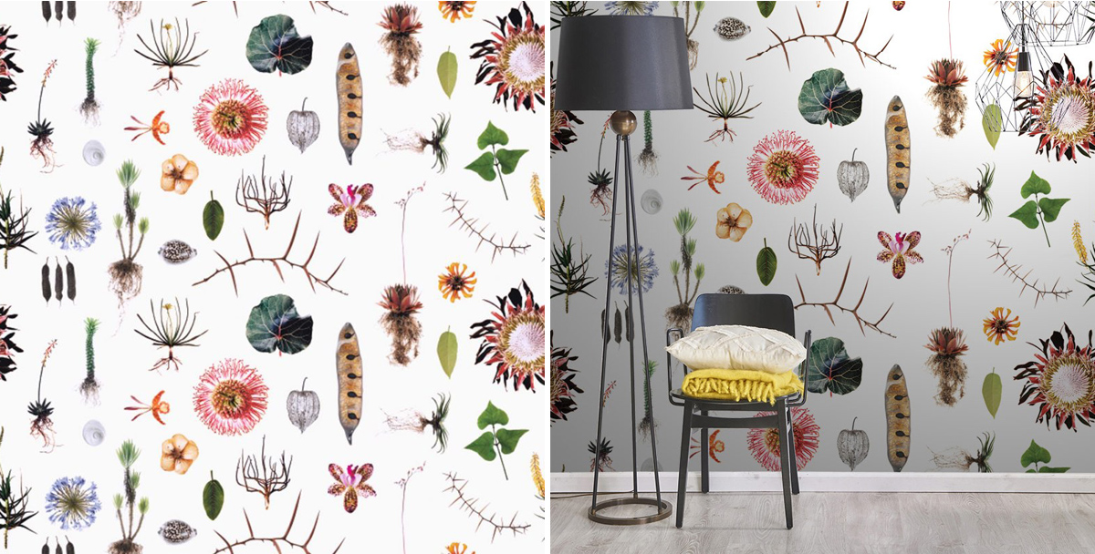 floral botanical wallpaper inspiration