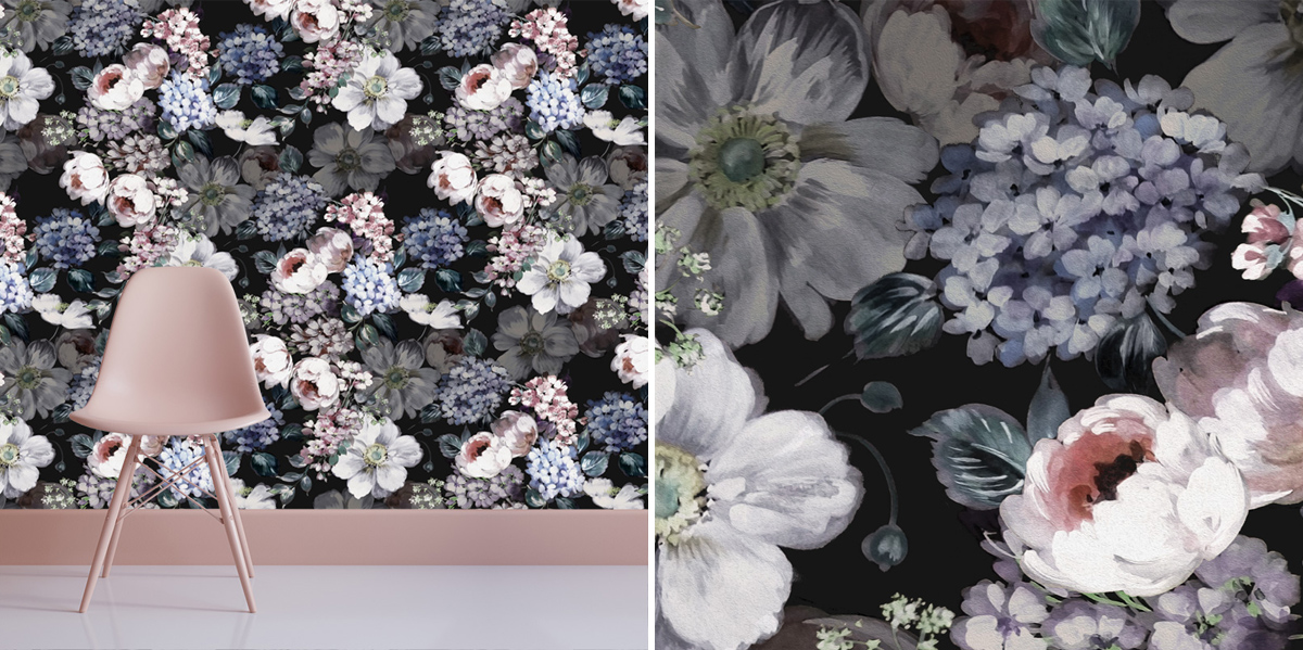 floral botanical wallpaper inspiration