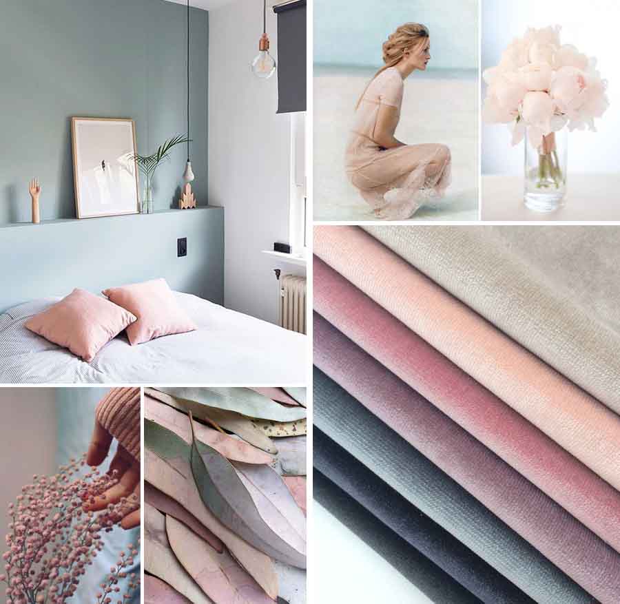 Get The Look Blush Pale Blue Girls Room The Home