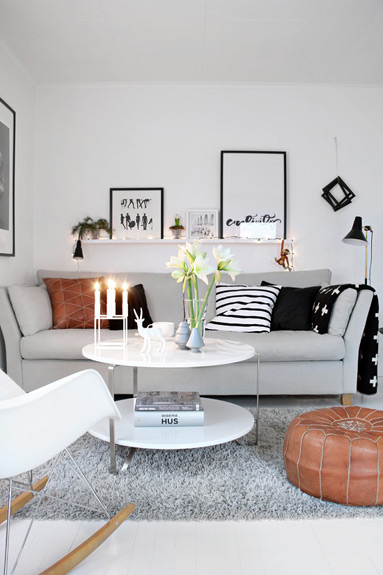 Afro Scandi Living Room Inspiration