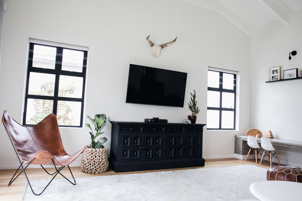 Afro Scandi Living Room Reveal