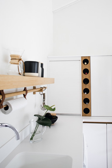 White and Wood Kitchen