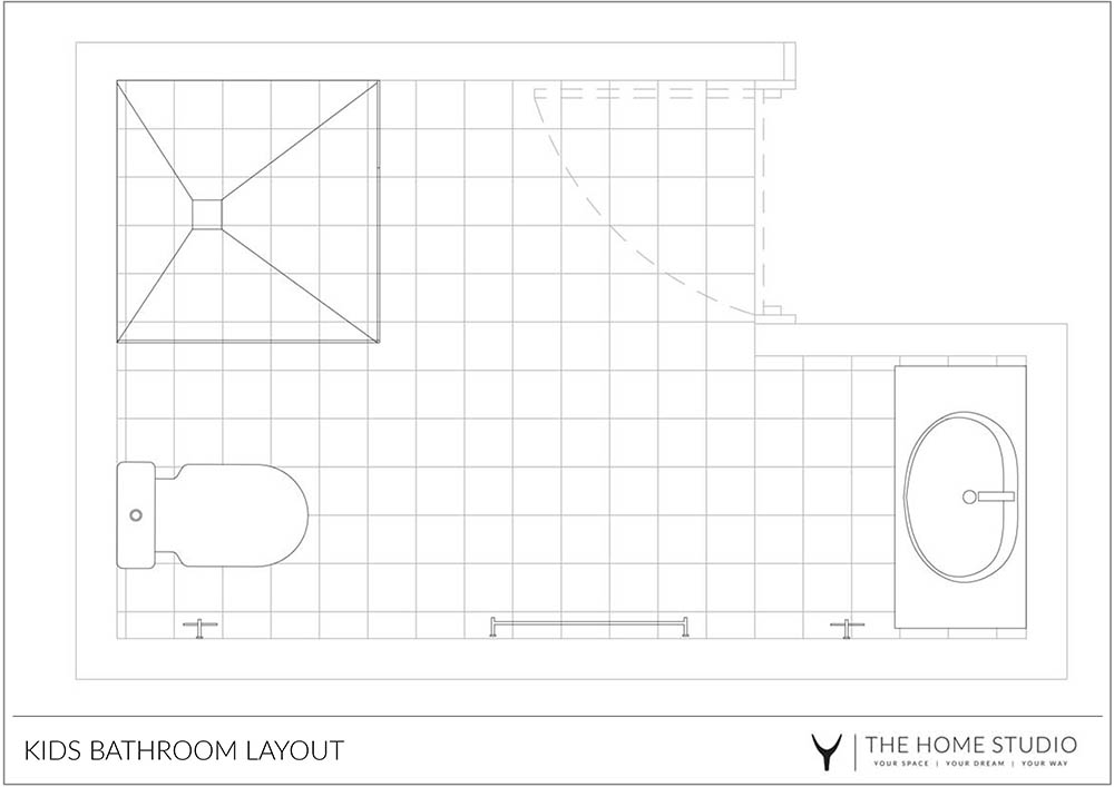 bathroom makeover process