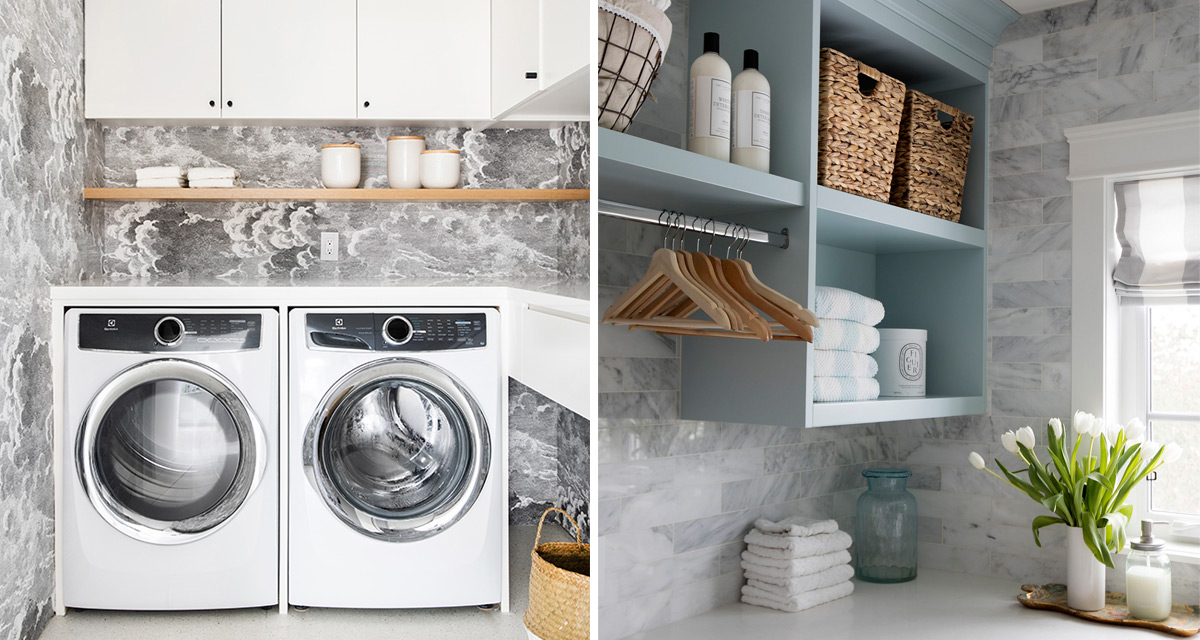 4 Inspiring Laundry Rooms