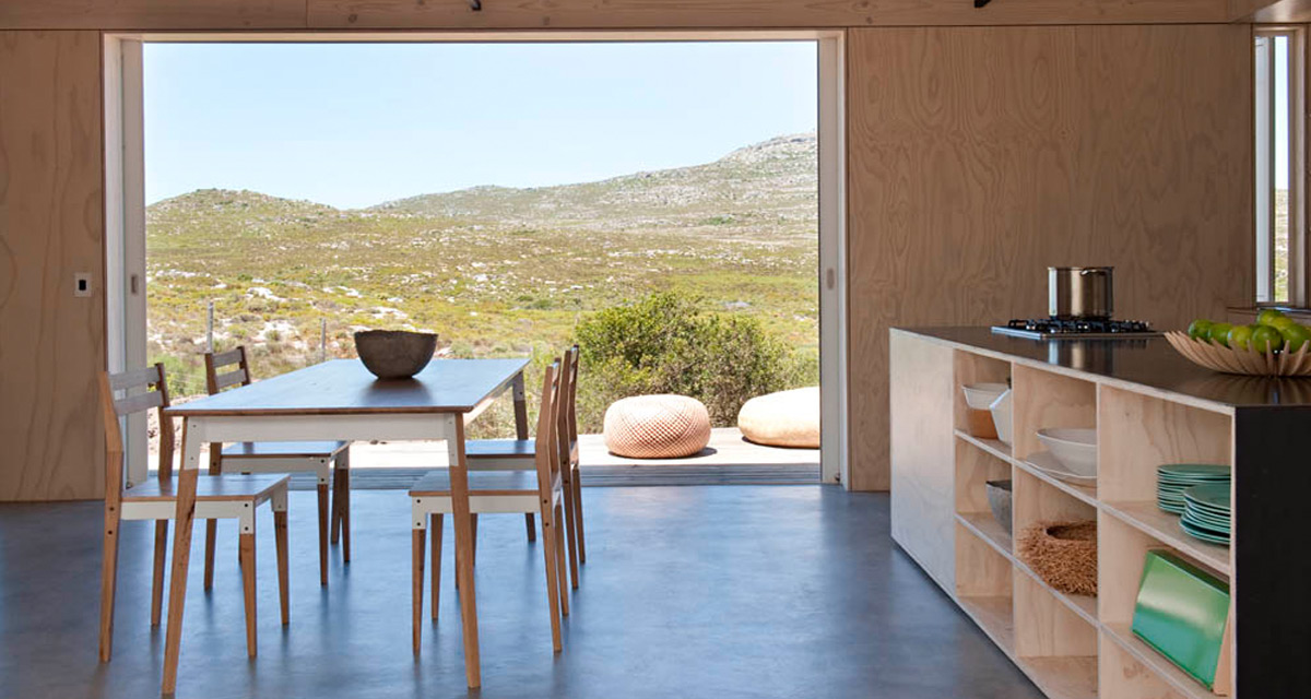 Plywood House in Cape Point