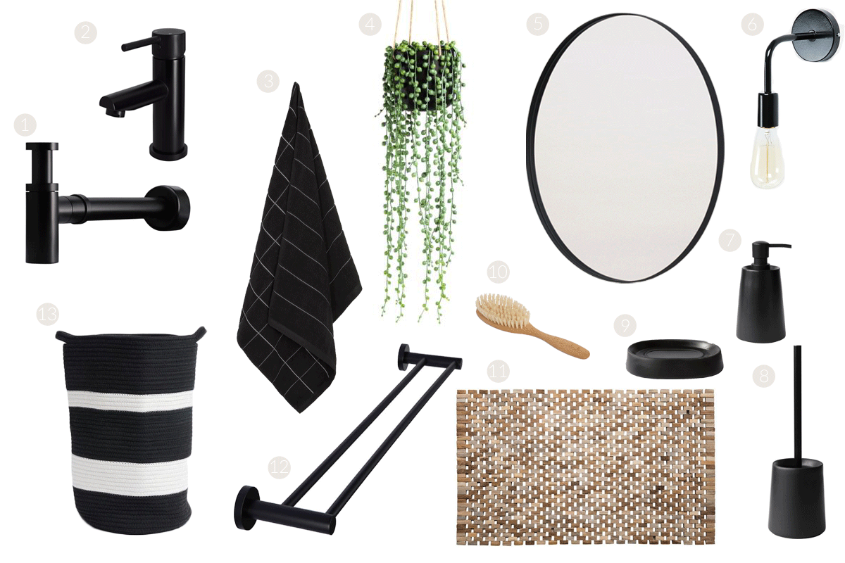 Bathroom Accessory Combinations