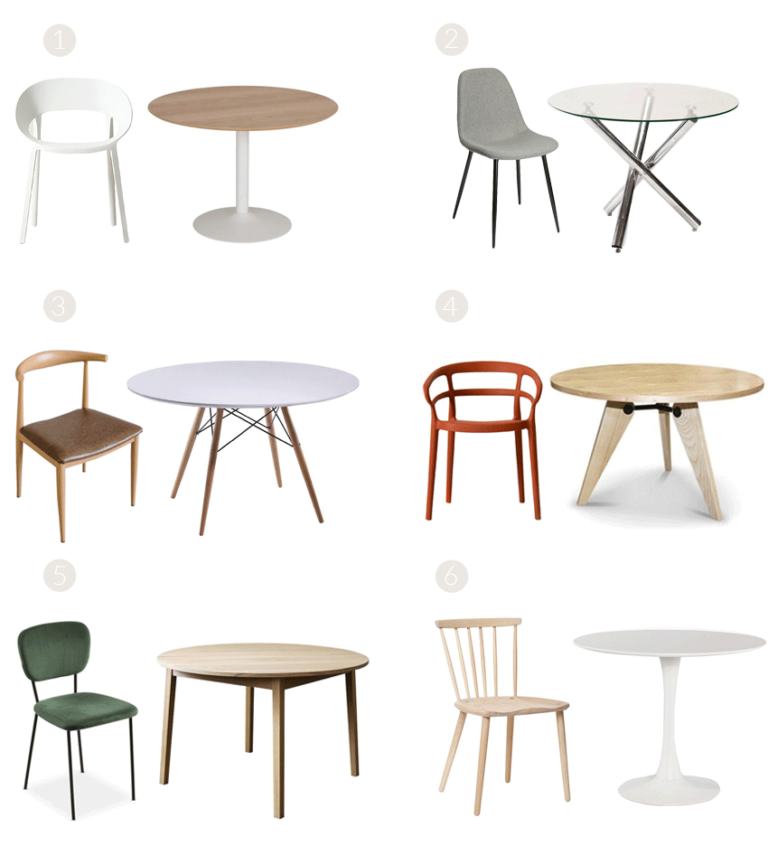 SMALL SPACES | DINING TABLE + CHAIR COMBOS - The Home Studio | Interior ...