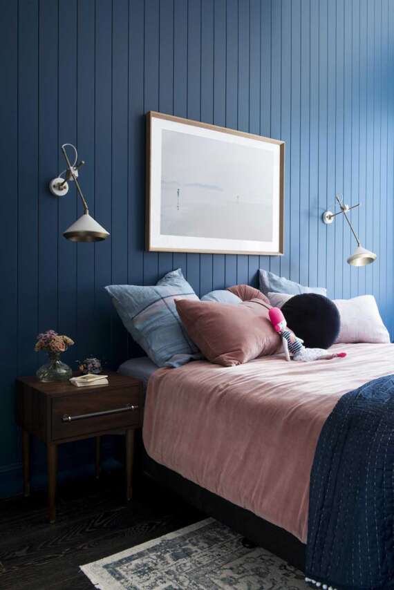 Girls Blue and Pink Bedroom Inspiration | The Home Studio