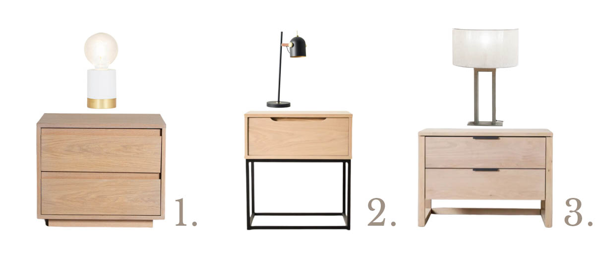 Perfect Pairs Bedside Tables and Pedestals 