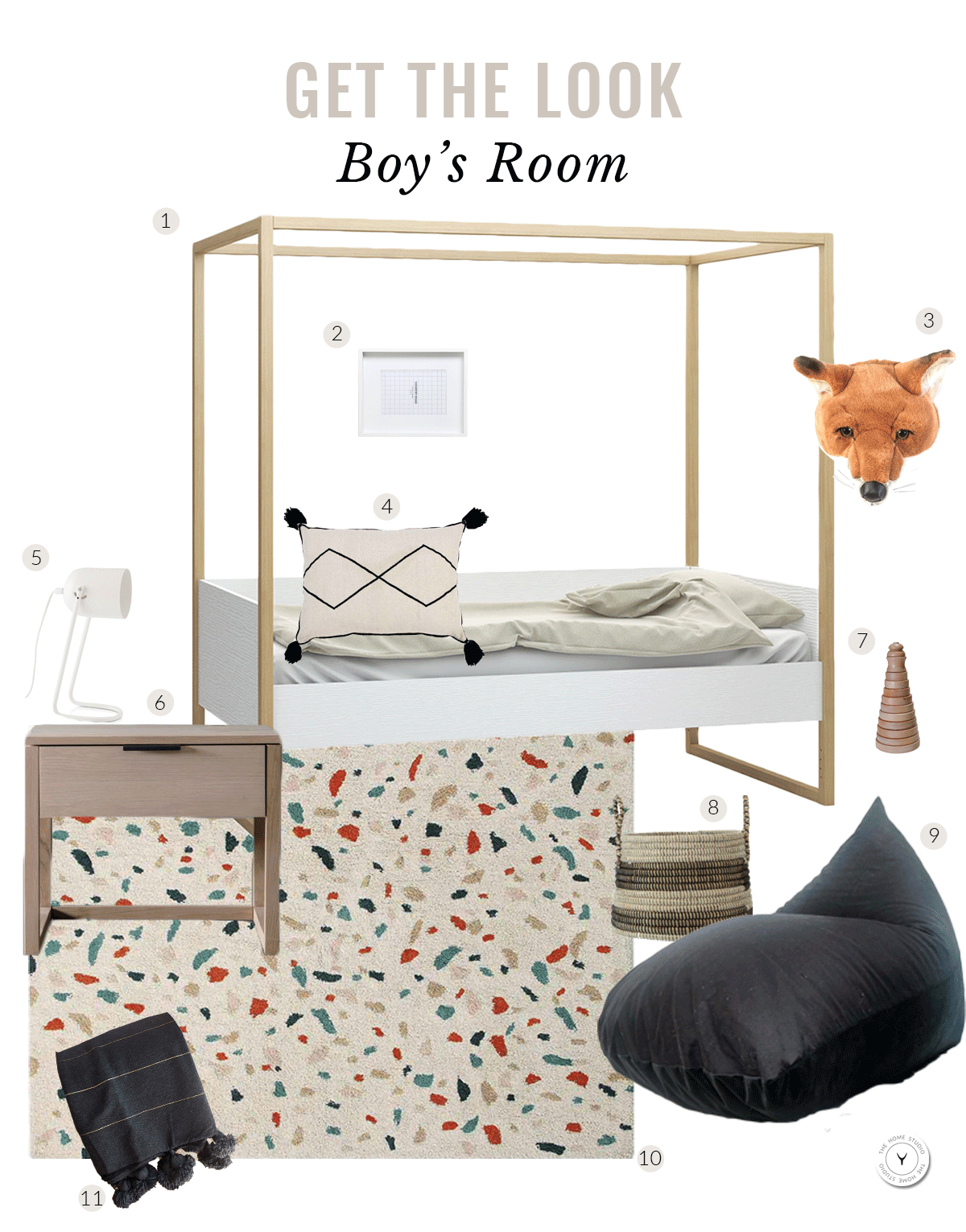 THS Project Boys Bedroom Reveal