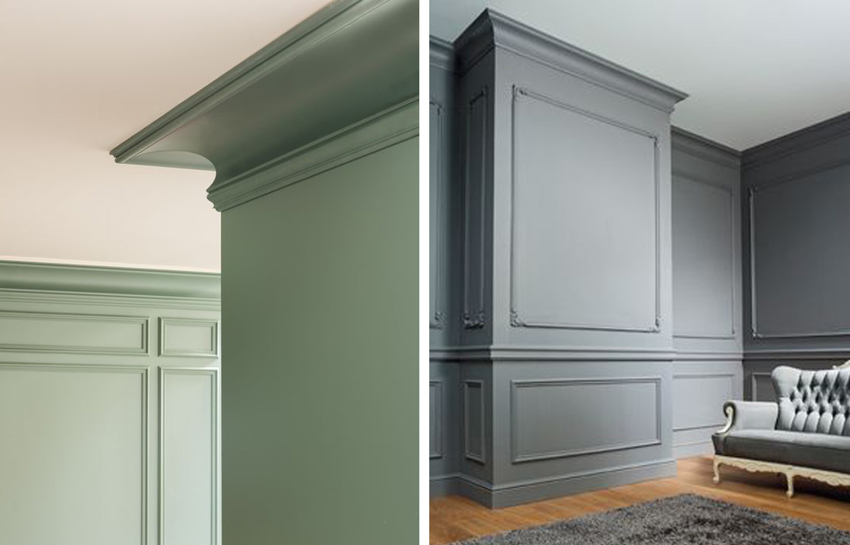 cornice design for living room