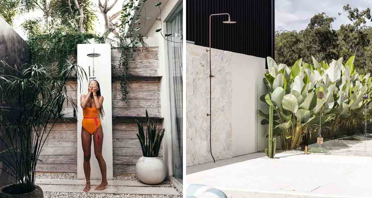 Why We Love An Outdoor Shower