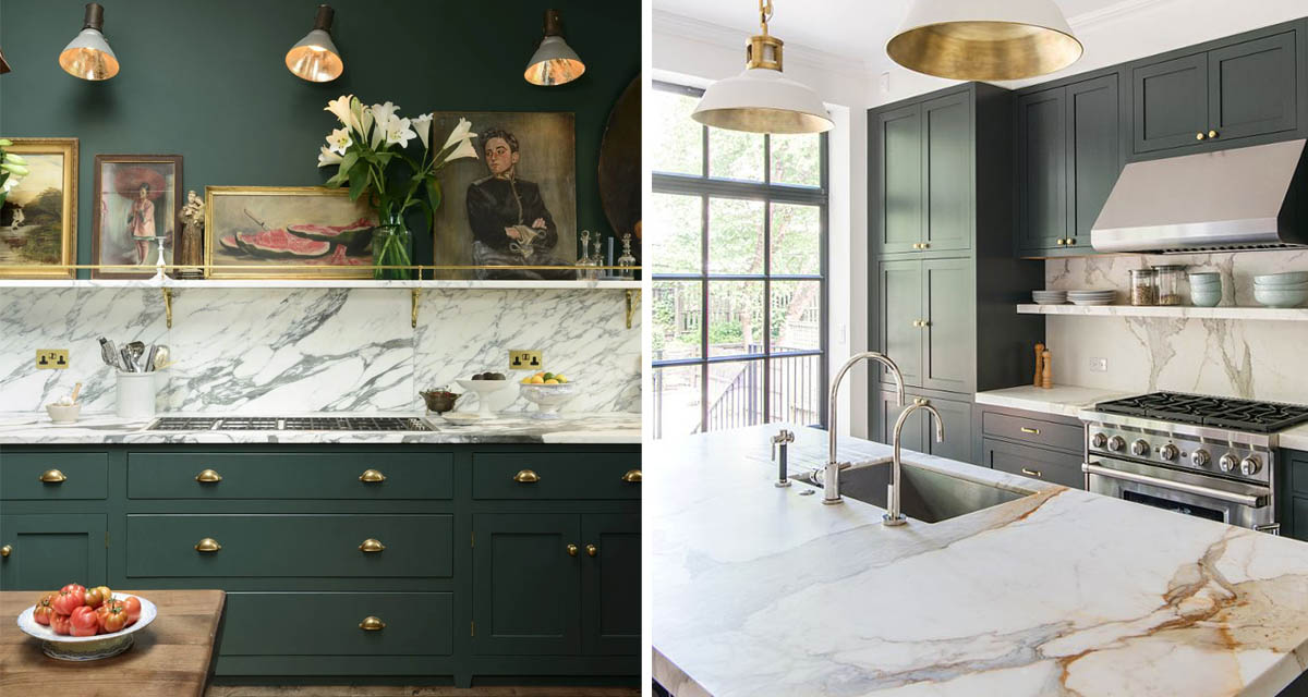 Current Crush Green Kitchens