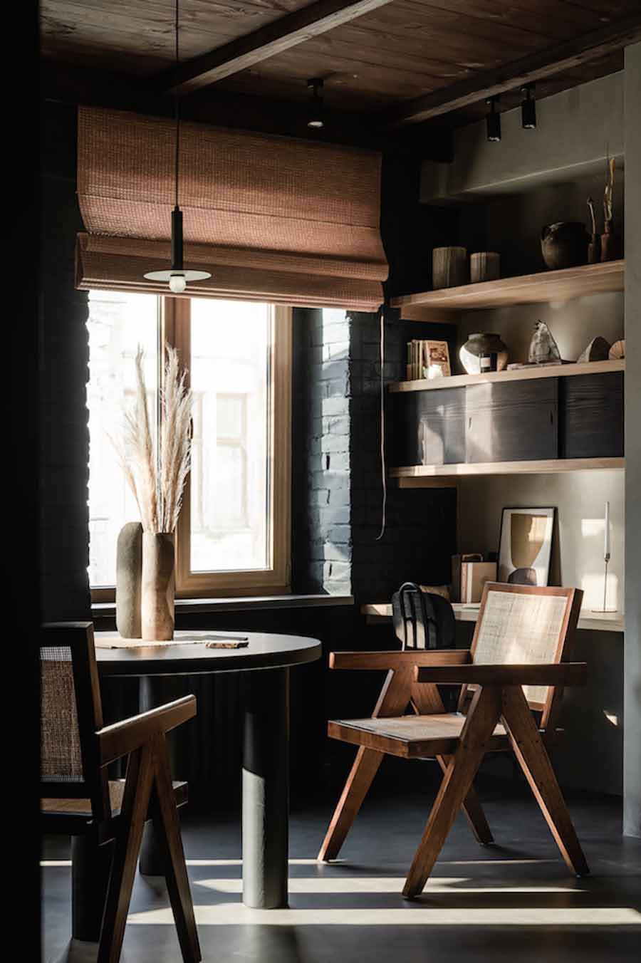 Dark And Moody Apartment Interior