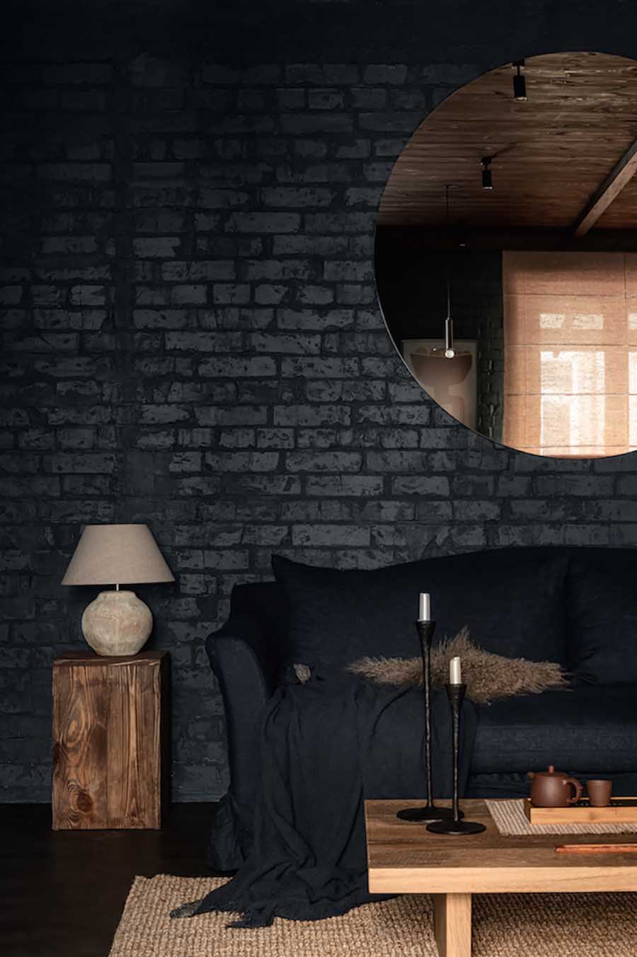 Dark And Moody Apartment Interior