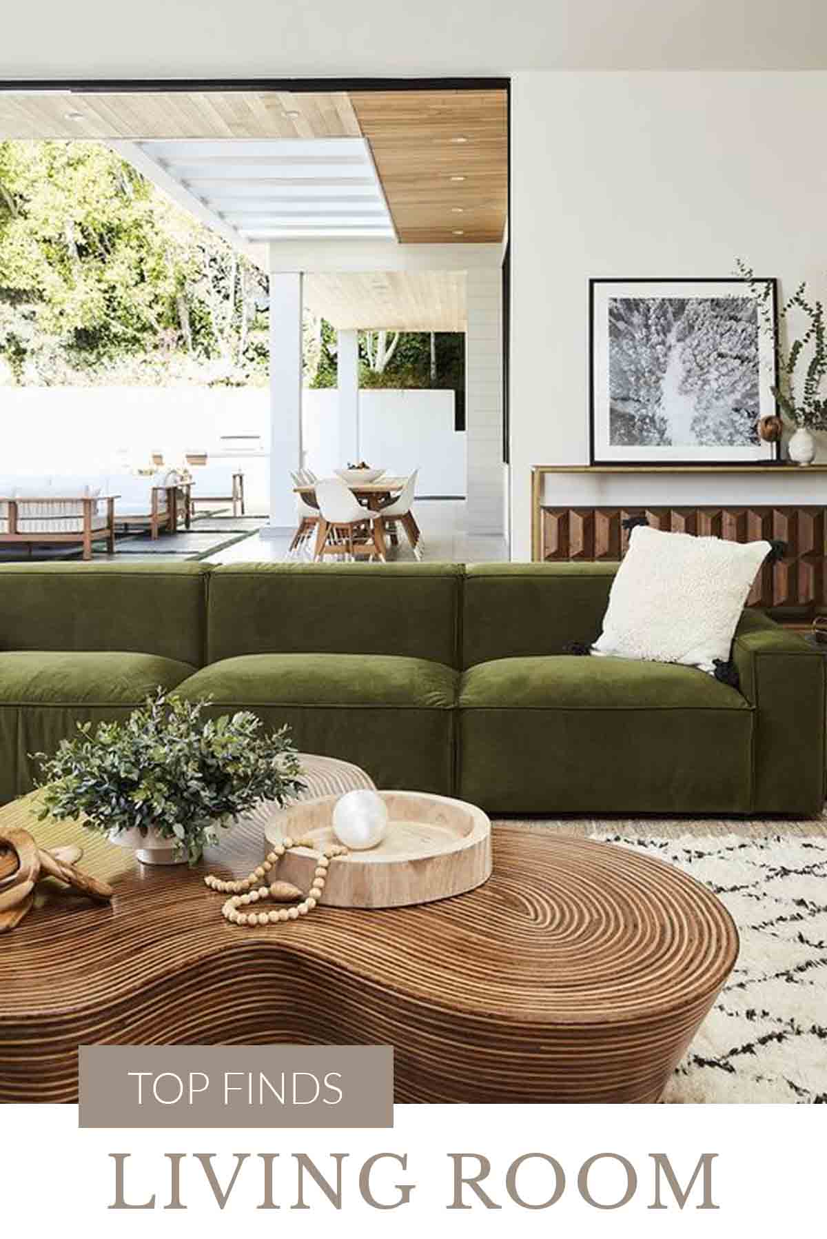 Top Finds Green Living Room Decor