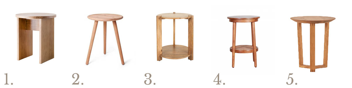 Wood Side Tables