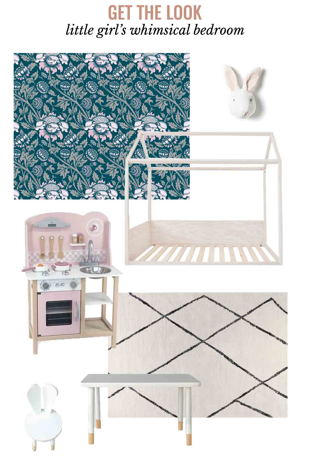 THS Project Toddler Girl Bedroom Design Concept