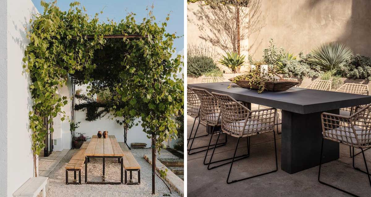 Perfect Pairs Outdoor Dining Tables and Chairs