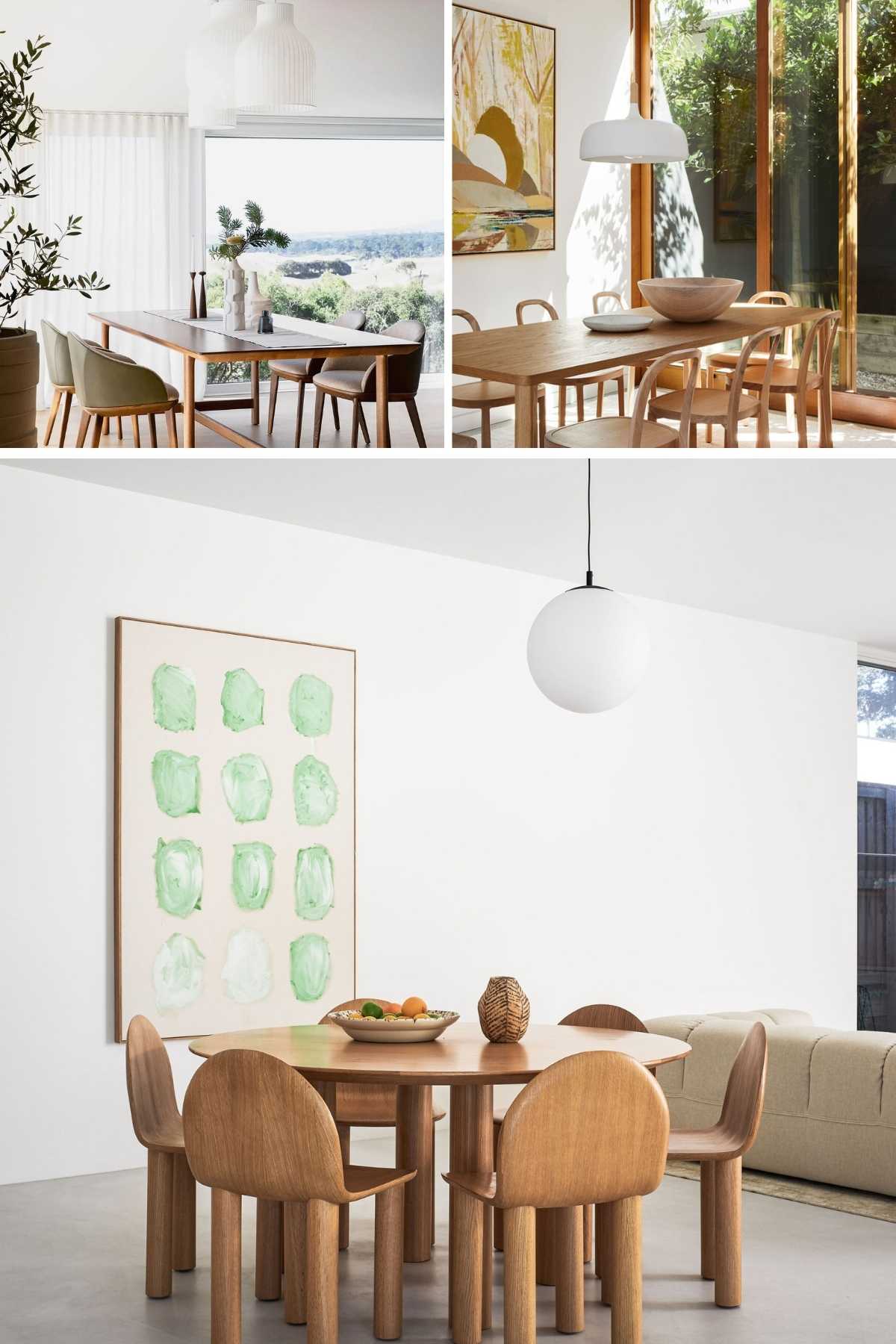 A simple way to change up your dining room + Pendant Light round up
