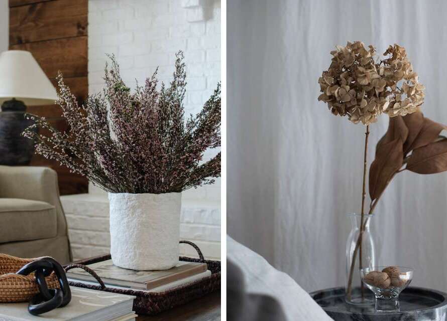 Dried flowers in the house - do we love them