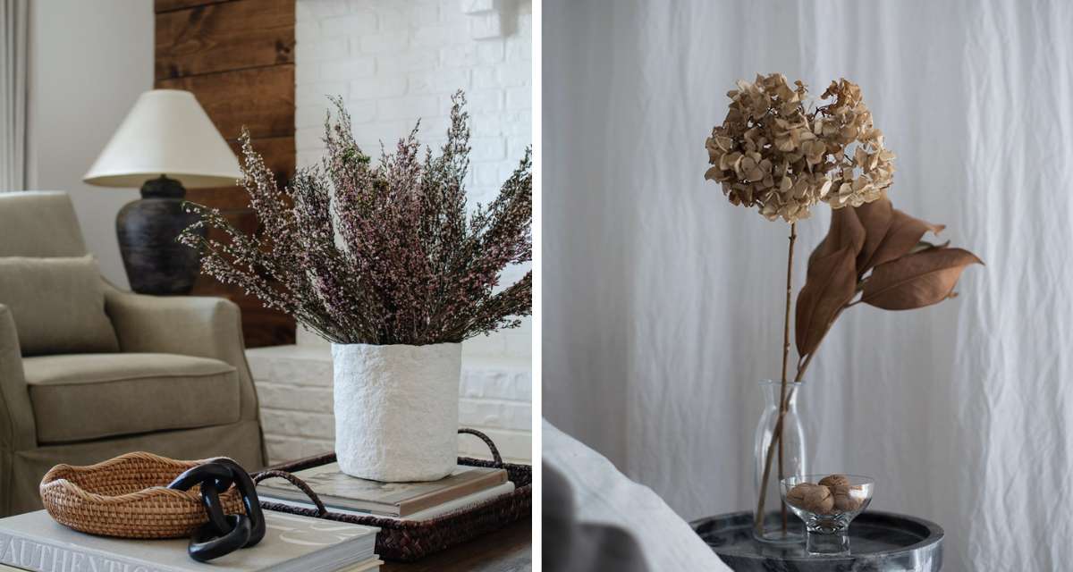 Dried flowers in the house - do we love them