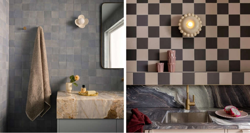 Square Tile Trend by The Home Studio